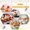 Icing Dispenser Cupcake Filling Injector, 7 Icing Nozzles, 3 Cream Scrapers Frosting Making Dessert Cream Piping Syringe Nozzles Kits for Cake Cookies Decoration